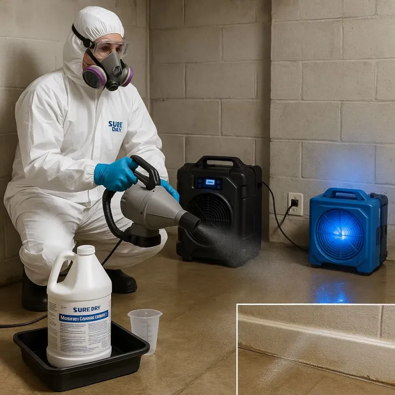 Sanitization and Odor Removal process in Brown Deer, WI